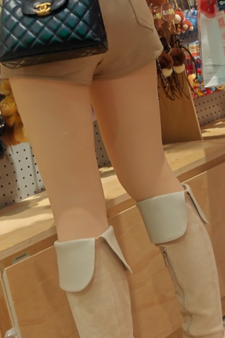 4k街拍肉丝黑丝合集